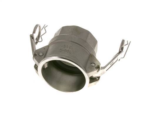 Camlock DN 50 (2'') Stainless Steel Coupling 2'' Female NPT Thread Type D MIL-C-27487