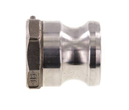 Camlock DN 25 (1'') Stainless Steel Coupling 1'' Female NPT Thread Type A MIL-C-27487