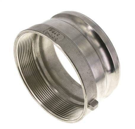 Camlock DN 120 (5'') Stainless Steel Coupling 5'' Female NPT Thread Type A MIL-C-27487
