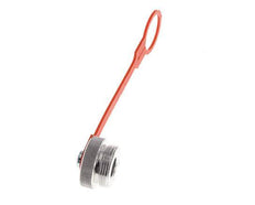 NPT 3/8" Aluminum Dust Protection Cap For Coupling socket