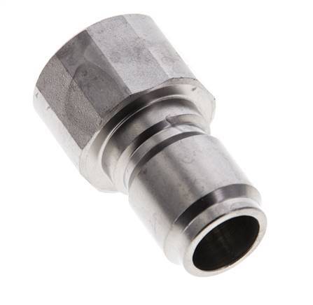 Stainless Steel DN 12 Coupling For Spray Gun Plug G 3/8 inch Male Threads