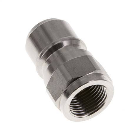 Stainless Steel DN 10 Coupling For Washing Machine Plug G 3/8 inch Male Threads Double Shut-Off
