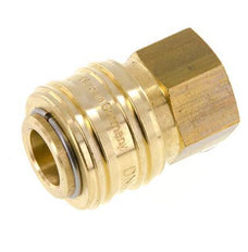 Brass DN 7.2 (Euro) Air Coupling Socket G 1/8 inch Female FKM