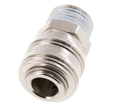 Nickel-plated Brass DN 7.2 (Euro) Air Coupling Socket G 1/2 inch Male FKM