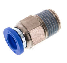 8mm x R1/4'' Push-in Fitting with Male Threads Brass/PA 66 NBR [5 Pieces]