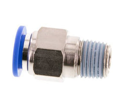 10mm x R1/4'' Push-in Fitting with Male Threads Brass/PA 66 NBR [2 Pieces]