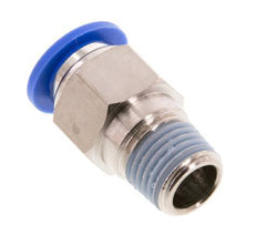 10mm x R1/4'' Push-in Fitting with Male Threads Brass/PA 66 NBR [2 Pieces]