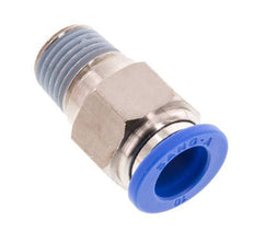 10mm x R1/4'' Push-in Fitting with Male Threads Brass/PA 66 NBR [2 Pieces]