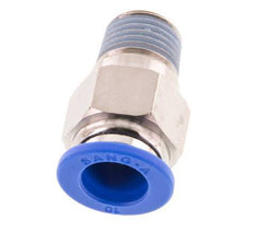 10mm x R1/4'' Push-in Fitting with Male Threads Brass/PA 66 NBR [2 Pieces]