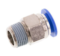 12mm x R3/8'' Push-in Fitting with Male Threads Brass/PA 66 NBR [2 Pieces]