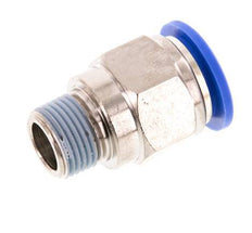 16mm x R3/8'' Push-in Fitting with Male Threads Brass/PA 66 NBR