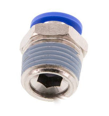 10mm x R1/2'' Push-in Fitting with Male Threads Brass/PA 66 NBR [2 Pieces]