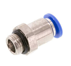 6mm x G1/8'' Push-in Fitting with Male Threads Brass/PA 66 NBR [5 Pieces]