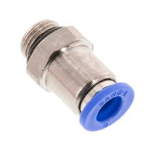 6mm x G1/8'' Push-in Fitting with Male Threads Brass/PA 66 NBR [5 Pieces]