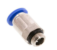 8mm x G1/8'' Push-in Fitting with Male Threads Brass/PA 66 NBR [5 Pieces]