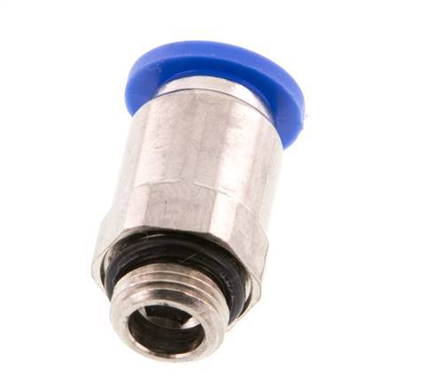 8mm x G1/8'' Push-in Fitting with Male Threads Brass/PA 66 NBR [5 Pieces]