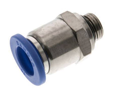 10mm x G1/8'' Push-in Fitting with Male Threads Brass/PA 66 NBR [2 Pieces]