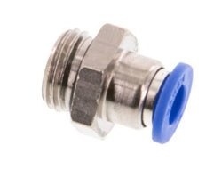 6mm x G1/4'' Push-in Fitting with Male Threads Brass/PA 66 NBR [5 Pieces]