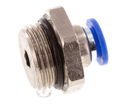 6mm x G3/8'' Push-in Fitting with Male Threads Brass/PA 66 NBR [5 Pieces]