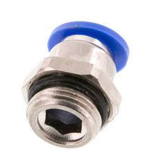 10mm x G3/8'' Push-in Fitting with Male Threads Brass/PA 66 NBR [2 Pieces]