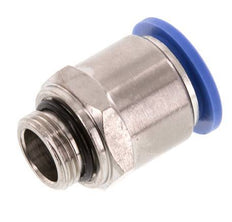 16mm x G3/8'' Push-in Fitting with Male Threads Brass/PA 66 NBR