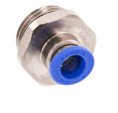 8mm x G1/2'' Push-in Fitting with Male Threads Brass/PA 66 NBR [2 Pieces]