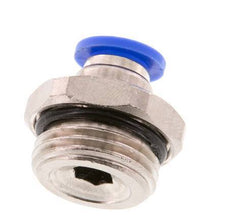 8mm x G1/2'' Push-in Fitting with Male Threads Brass/PA 66 NBR [2 Pieces]