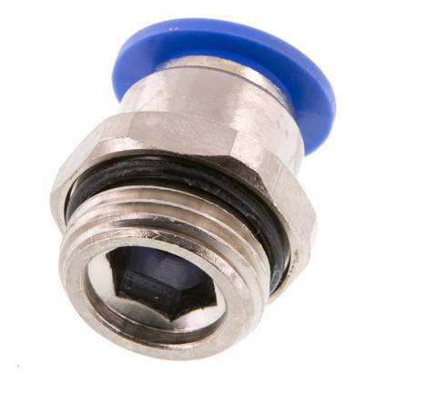 12mm x G1/2'' Push-in Fitting with Male Threads Brass/PA 66 NBR [2 Pieces]