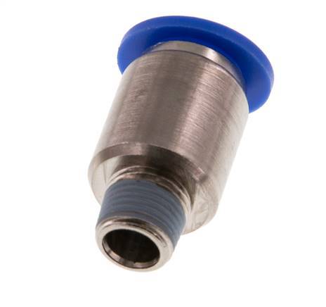-3 AN Fitting To 1/8" NPT Straight Adapter – Blue Anodized Aluminum (GRE LIN-81602)