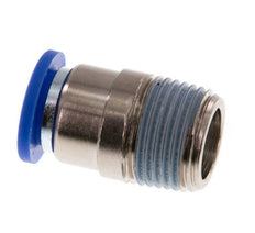 10mm x R3/8'' Push-in Fitting with Male Threads Brass/PA 66 NBR Inner Hexagon [2 Pieces]