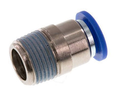 10mm x R3/8'' Push-in Fitting with Male Threads Brass/PA 66 NBR Inner Hexagon [2 Pieces]