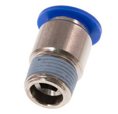 12mm x R3/8'' Push-in Fitting with Male Threads Brass/PA 66 NBR Inner Hexagon [2 Pieces]