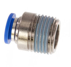 10mm x R1/2'' Push-in Fitting with Male Threads Brass/PA 66 NBR Inner Hexagon [2 Pieces]