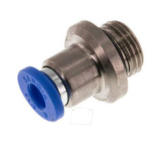 4mm x G1/8'' Push-in Fitting with Male Threads Brass/PA 66 NBR Inner Hexagon [5 Pieces]