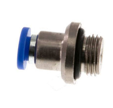 4mm x G1/8'' Push-in Fitting with Male Threads Brass/PA 66 NBR Inner Hexagon [5 Pieces]