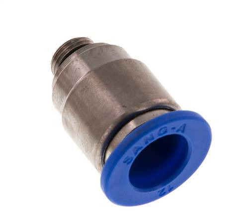 12mm x G1/8'' Push-in Fitting with Male Threads Brass/PA 66 NBR Inner Hexagon [2 Pieces]