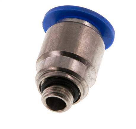 12mm x G1/8'' Push-in Fitting with Male Threads Brass/PA 66 NBR Inner Hexagon [2 Pieces]