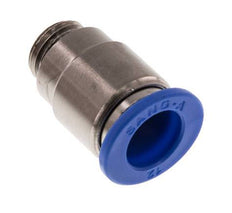 12mm x G1/4'' Push-in Fitting with Male Threads Brass/PA 66 NBR Inner Hexagon [2 Pieces]