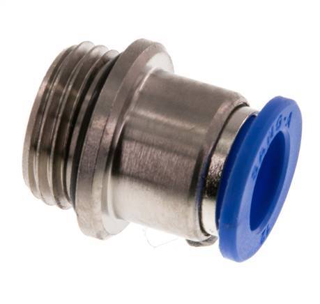 12mm x G1/2'' Push-in Fitting with Male Threads Brass/PA 66 NBR Inner Hexagon [2 Pieces]