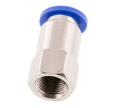 8mm x G1/8'' Push-in Fitting with Female Threads Brass/PA 66 NBR [2 Pieces]