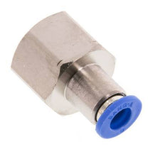6mm x G3/8'' Push-in Fitting with Female Threads Brass/PA 66 NBR [2 Pieces]