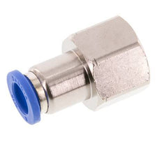 8mm x G3/8'' Push-in Fitting with Female Threads Brass/PA 66 NBR [2 Pieces]