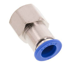 10mm x G3/8'' Push-in Fitting with Female Threads Brass/PA 66 NBR [2 Pieces]
