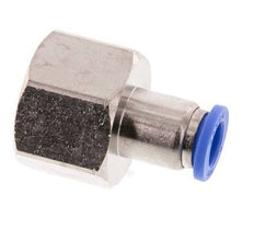 8mm x G1/2'' Push-in Fitting with Female Threads Brass/PA 66 NBR