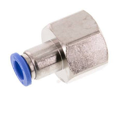 8mm x G1/2'' Push-in Fitting with Female Threads Brass/PA 66 NBR