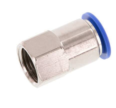 16mm x G1/2'' Push-in Fitting with Female Threads Brass/PA 66 NBR