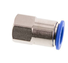 16mm x G1/2'' Push-in Fitting with Female Threads Brass/PA 66 NBR