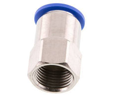 16mm x G1/2'' Push-in Fitting with Female Threads Brass/PA 66 NBR