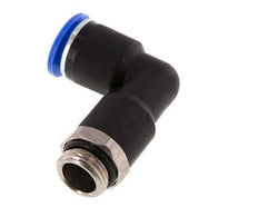 12mm x G3/8'' 90deg Elbow Push-in Fitting with Male Threads Brass/PA 66 NBR Long Body Rotatable [2 Pieces]