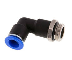 12mm x G1/2'' 90deg Elbow Push-in Fitting with Male Threads Brass/PA 66 NBR Long Body Rotatable [2 Pieces]